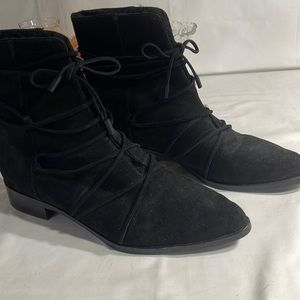 DVF Faux fur lined booties